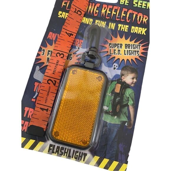 Trick Or Treating Light Reflector Flashing Bat Bracelet - Picture 6 of 9